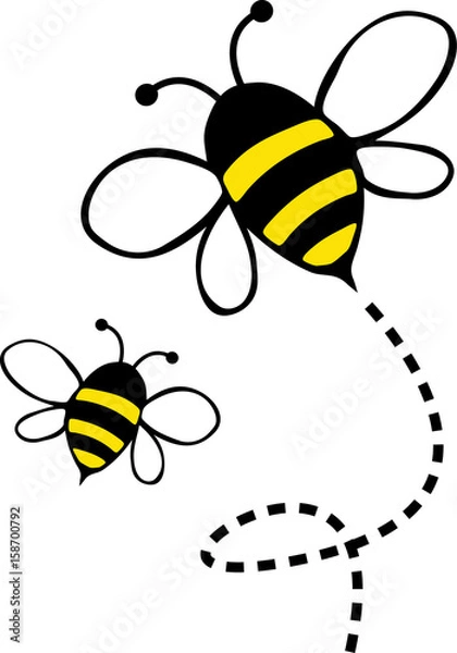 Fototapeta honey bee