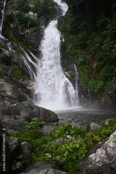 Fototapeta 佐賀県唐津市　見帰りの滝