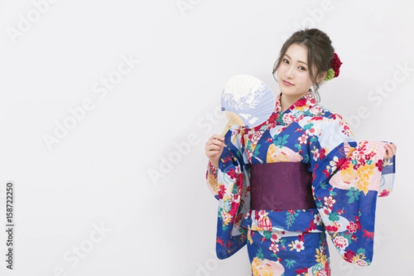 Fototapeta 浴衣の女性