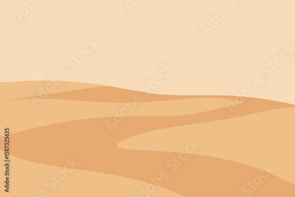 Fototapeta sand dune inspired soft toned floor patterns