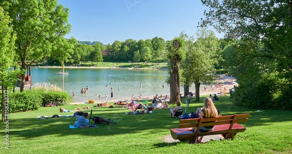 Fototapeta Breitenauer See