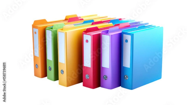 Obraz Elegant Lipstick Tube Mockup on Transparent Background