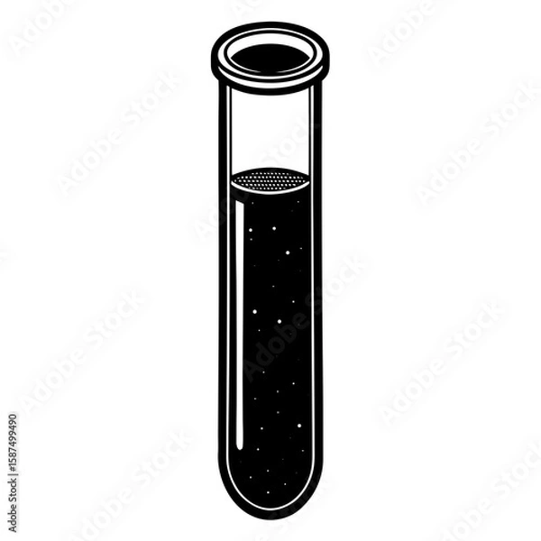 Obraz Test Tube  AI Vector for Educational & Scientific Design