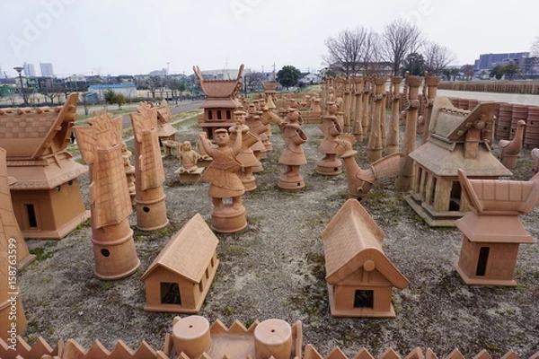 Obraz 今城塚古墳の埴輪