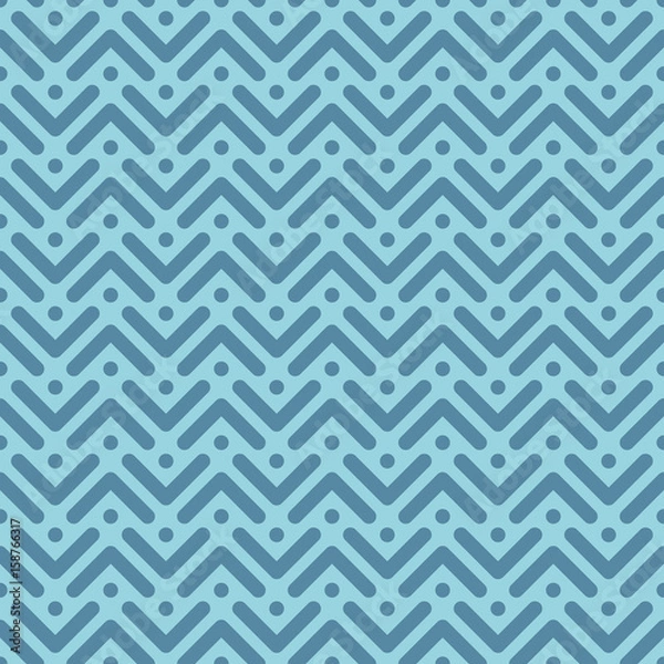Fototapeta Herringbone seamless pattern in flat style.