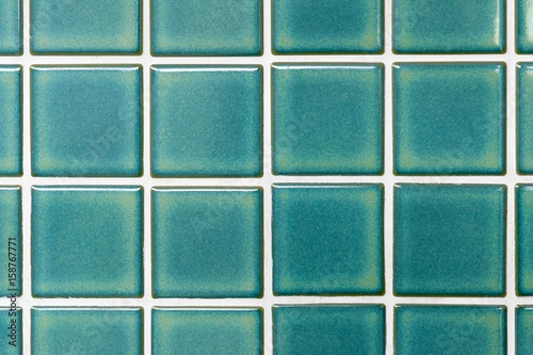 Obraz local style Thai Green ceramic tiles