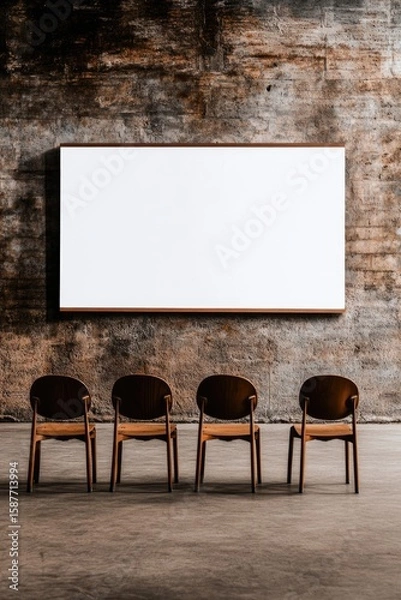 Fototapeta Empty Classroom