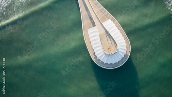 Obraz Modern Pier,Lido di Camaiore, Lucca,Italy