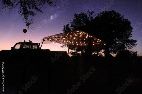 Obraz Wedding Silhouette