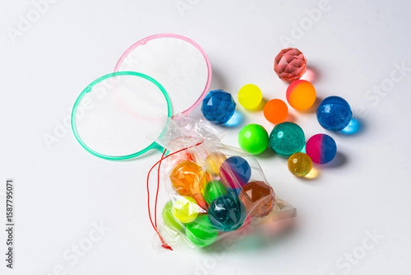 Obraz スーパーボールすくい