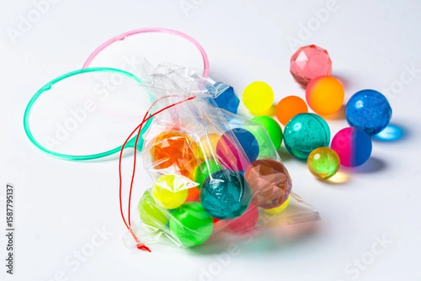 Obraz スーパーボールすくい