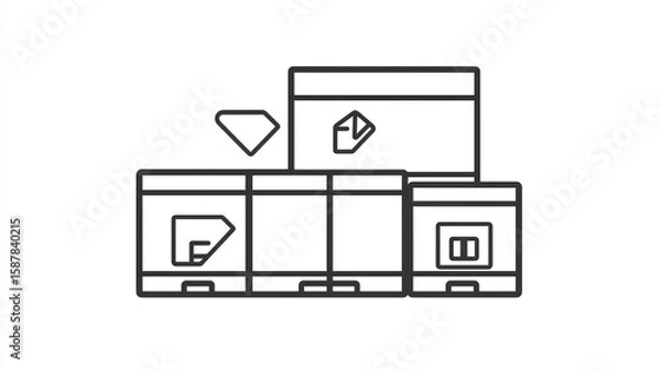 Fototapeta Multi-device synchronization; seamless data sharing across platforms