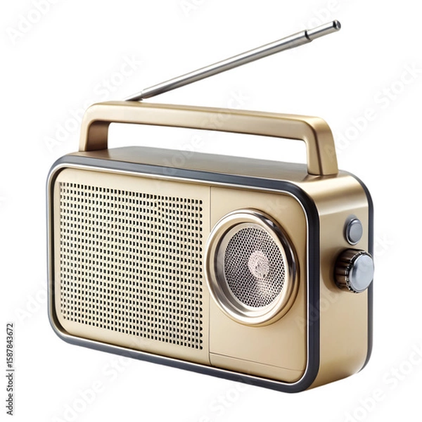 Obraz retro radio 