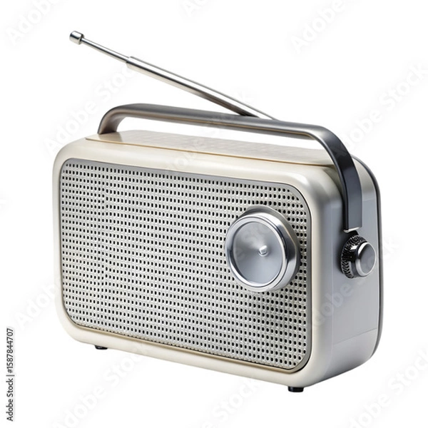 Obraz retro radio 