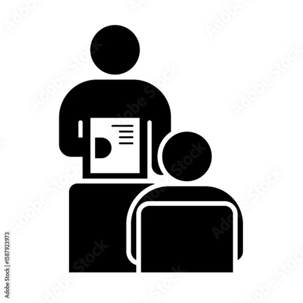 Fototapeta Consulting & Personal Guidance Icon