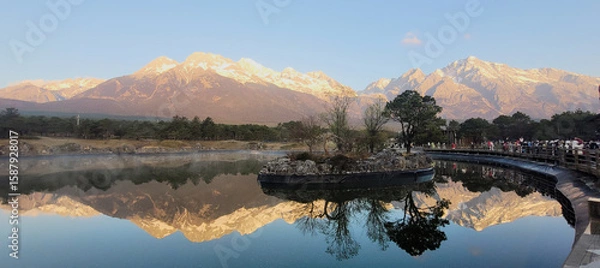 Obraz Jade dragon snow mountain