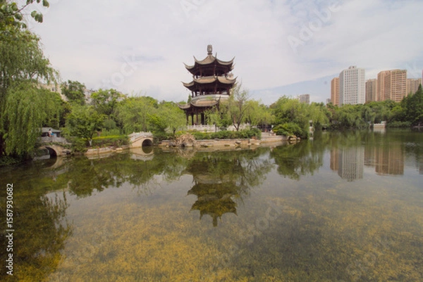 Obraz Simian Hefeng Pavilion