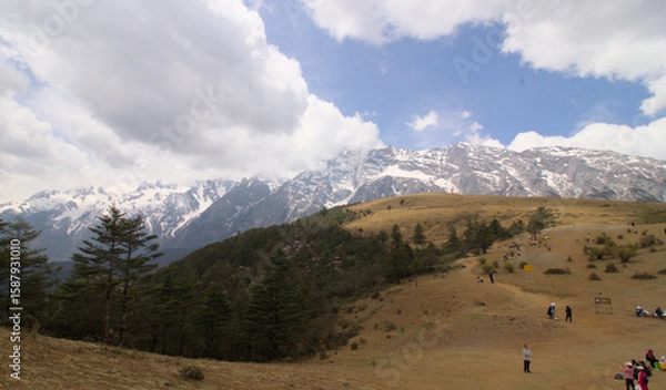 Obraz Jade dragon snow mountain