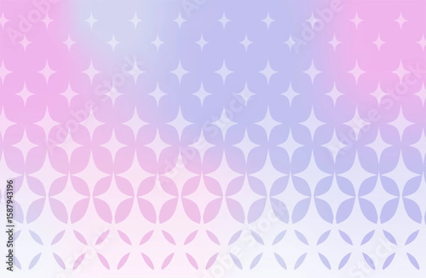 Fototapeta イラスト素材・キラキラのグラデーション背景
