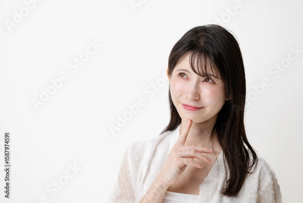 Fototapeta 笑顔のミドル女性