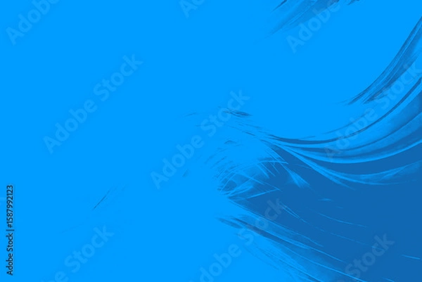 Fototapeta "A vibrant abstract background with fluid watercolor strokes in teal and gold, blending seamlessly with geometric shapes on textured canvas."

