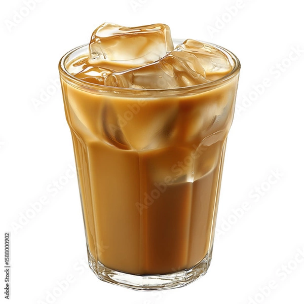 Fototapeta Iced coffee , isolated