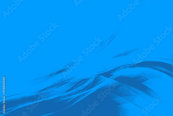 Fototapeta "A vibrant abstract background with fluid watercolor strokes in teal and gold, blending seamlessly with geometric shapes on textured canvas."

