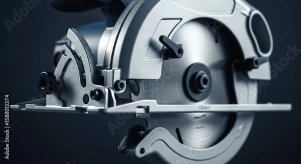 Fototapeta Powerful engine of car