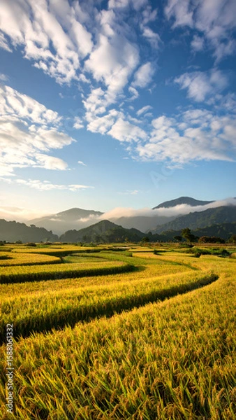 Fototapeta 秋の訪れを感じさせる風景
