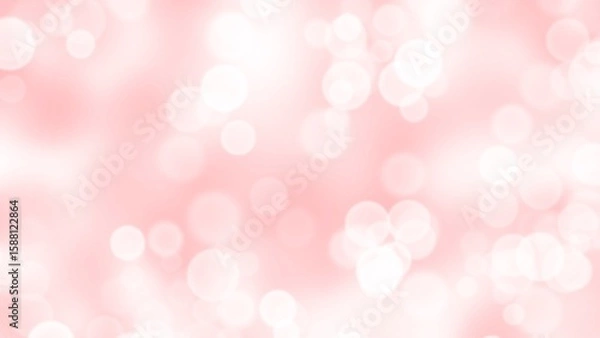 Obraz Blurred Light Pink Bokeh Abstract Background, wallpaper background
