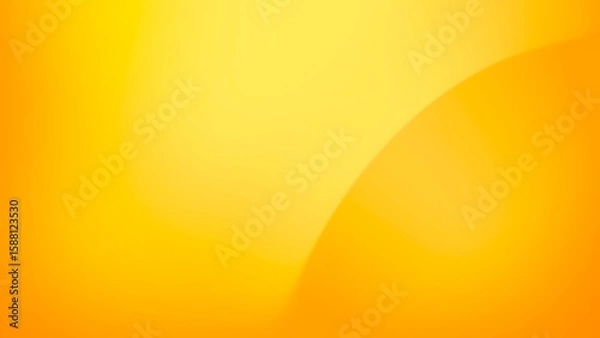 Obraz Bright Sunny Yellow Gradient. Soft Smooth Abstract Wave Texture