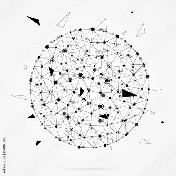 Obraz Geometric Abstract Background.