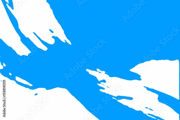 Fototapeta "An explosive abstract burst of vibrant colors and dynamic splashes, blending chaotic energy with artistic feline-inspired patterns and textures."

