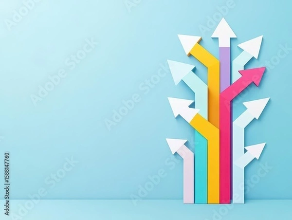 Obraz Business decision concept