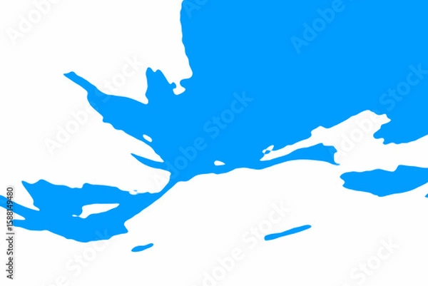 Fototapeta "An explosive abstract burst of vibrant colors and dynamic splashes, blending chaotic energy with artistic feline-inspired patterns and textures."

