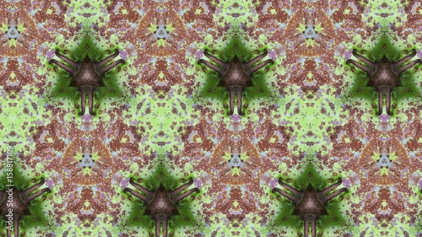 Obraz Green metal rust texture abstract pattern