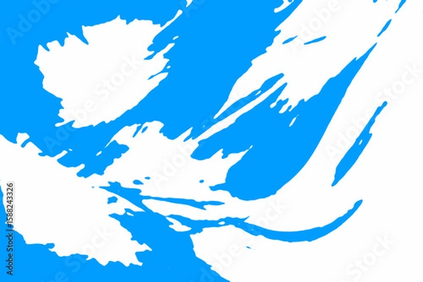 Fototapeta "A vibrant abstract background featuring bold geometric patterns, glowing neon hues, and dynamic textures for a futuristic digital aesthetic."

