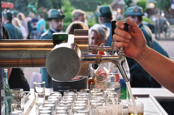 Obraz Kran do piwa na Schützenfest