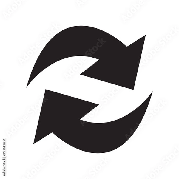 Obraz recycling icon