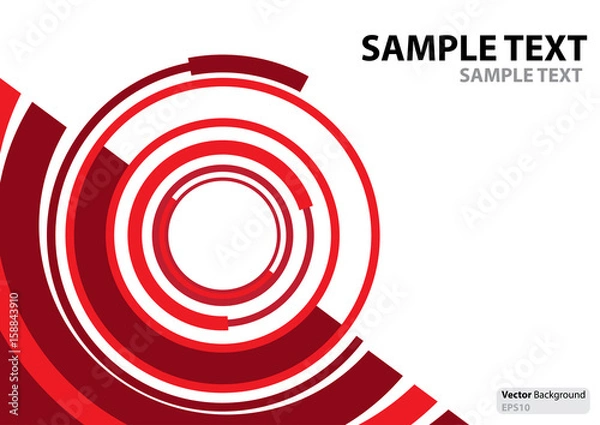 Fototapeta A4 template technology abstract theme