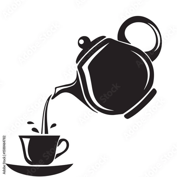 Obraz Cup & Kettle design