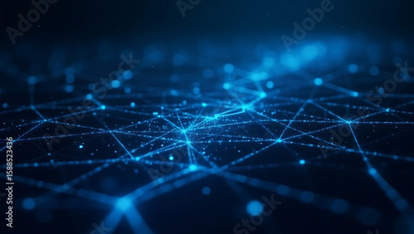 Fototapeta Conceptual Data Analytics Illustration