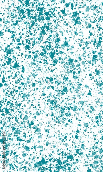 Fototapeta Solid teal blue background abstract color field