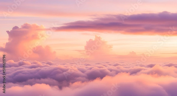 Obraz sunrise over the river