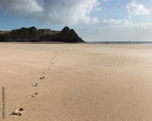 Obraz footsteps in the sand