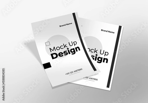 Obraz Editable Poster Flyer Mockup