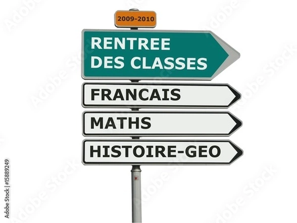 Obraz rentree des classes