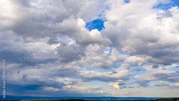 Fototapeta clouds in the sky