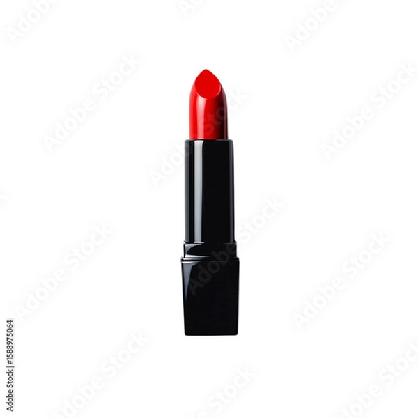 Obraz a red lipstick on a white surface