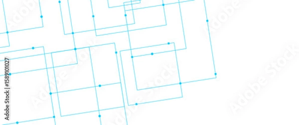 Fototapeta Vector modern geometric square diamond shape pattern design 